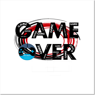 Game over Posters and Art